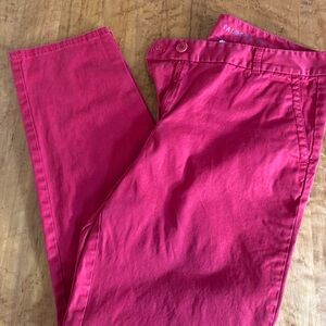 Talbots Red Weekend Chino Pants, Excellent condition, women’s size 10
